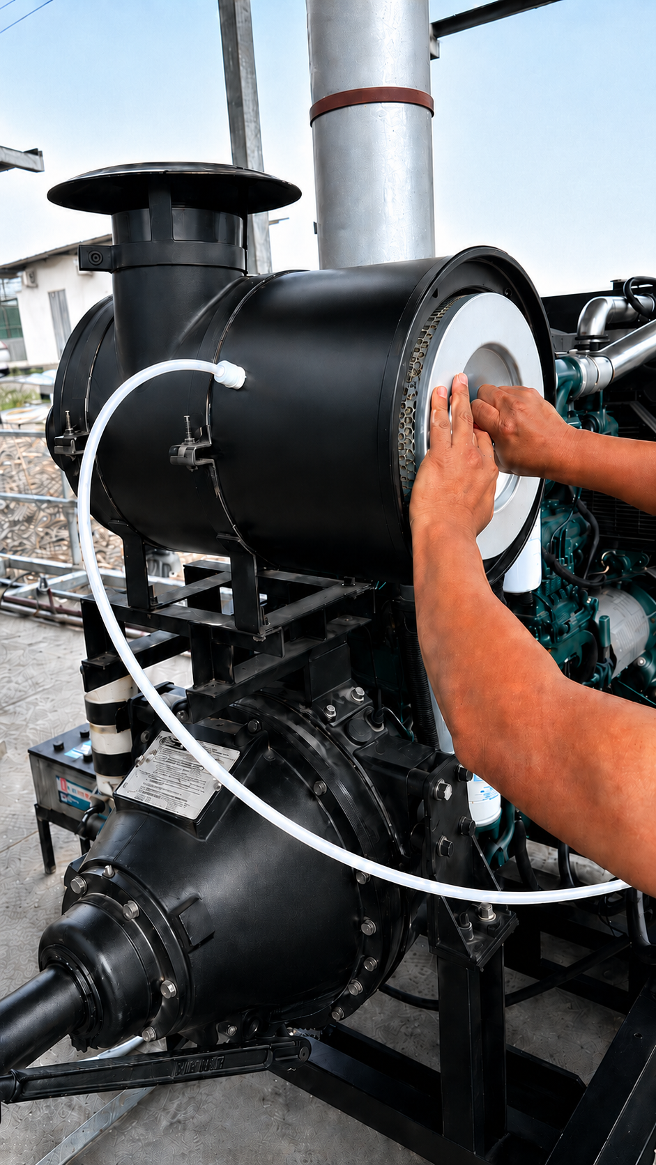 Instalación técnica del sistema H2Diesel